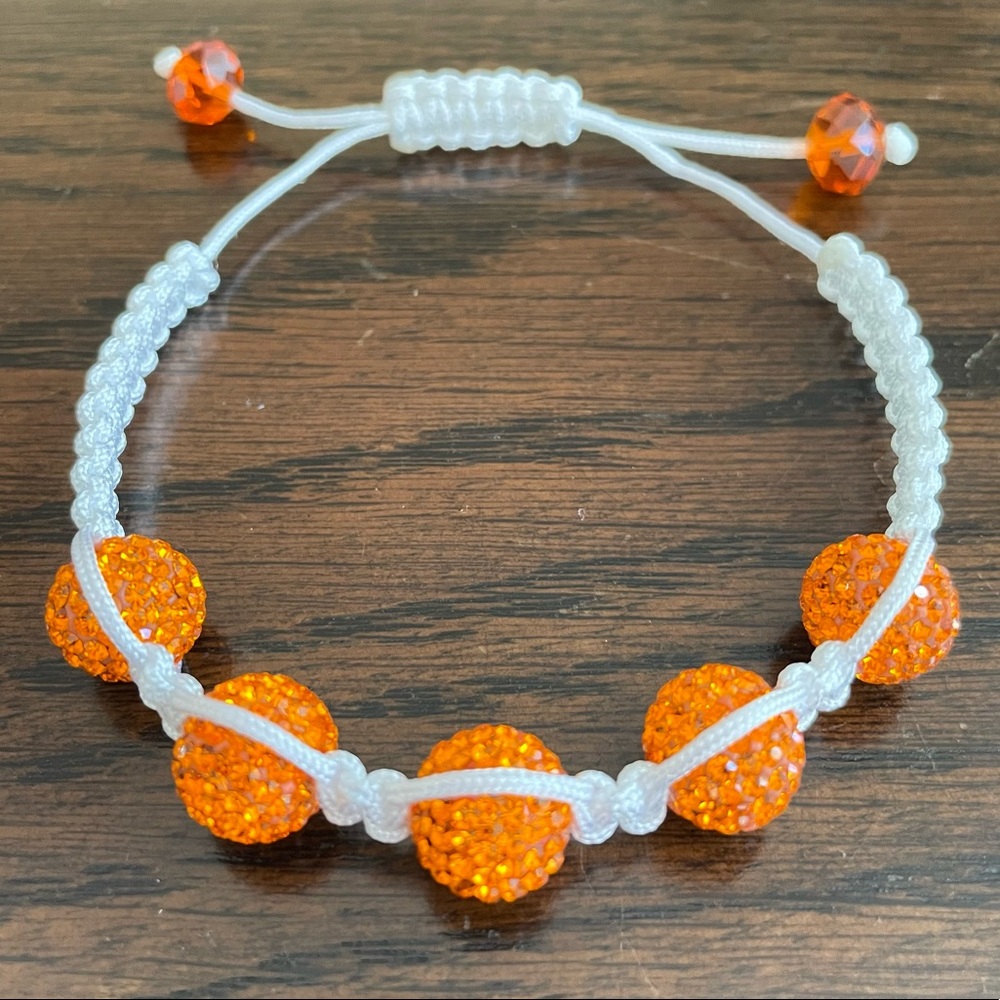 Adjustable Beaded Ringstone Bracelet Os - image 6